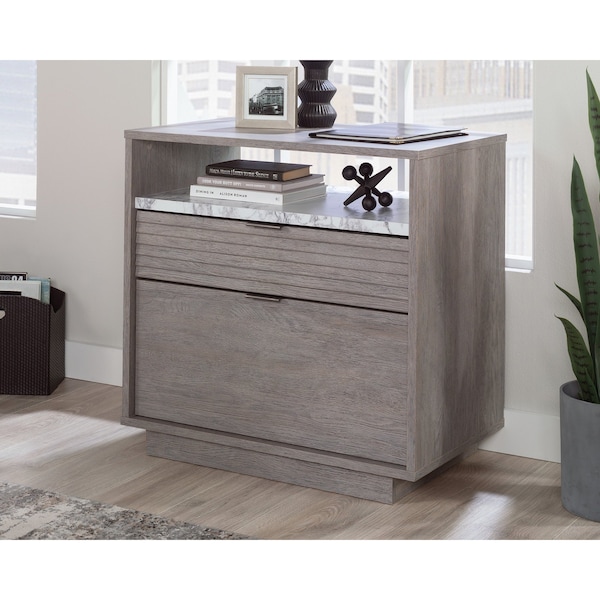 East Rock Lateral File Ao , Two drawers feature full extension slides